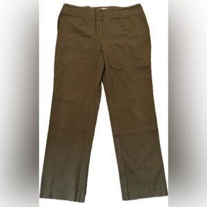 Chico's Classic Olive Trousers